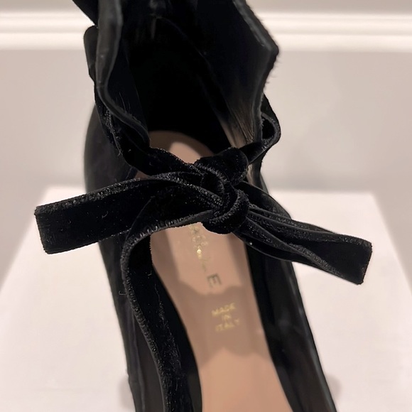 Deimille Camoscio Nero Suede Heels - Picture 6 of 16